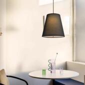 北欧现代简约布艺餐厅吊灯创意客厅餐厅书房民宿火锅店工装 吧台灯