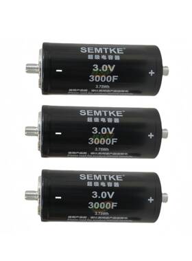 3V3000F3400F2.7V3000F超级法拉电容器电容模组长脚