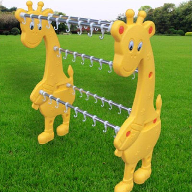 幼儿园毛巾架儿童卡通鹿塑料毛巾架不锈钢管毛巾架