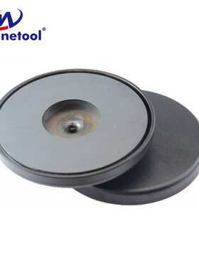 Magnetool磁铁组件铁氧体磁罐pot铁壳性吸盘锅磁固定器强圆盘黑