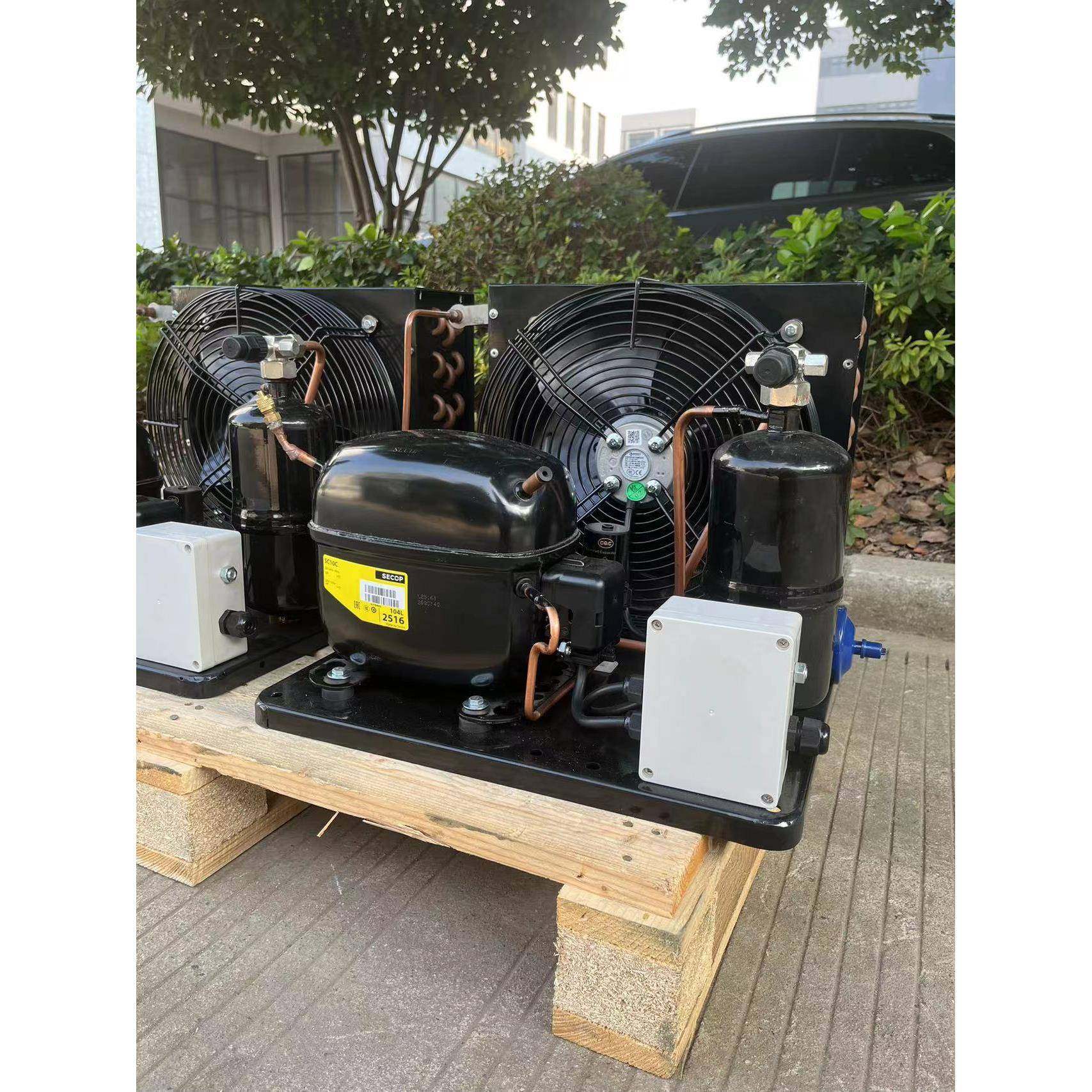 工业制冷小型制冷机组思科普SC18CM压缩机小型实验箱用制冷机组