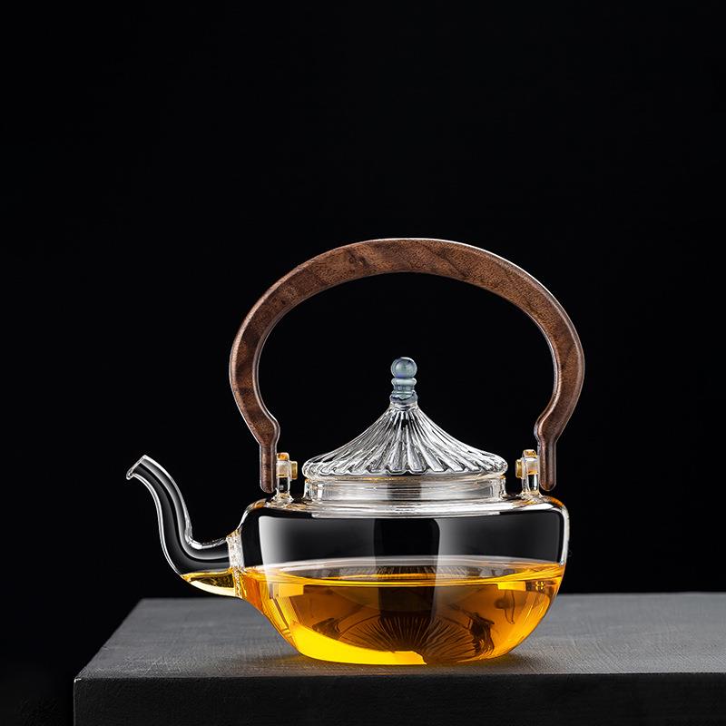 2025新款围炉煮茶壶高端大容量玻璃壶耐高温电陶炉烧水壶泡茶专用