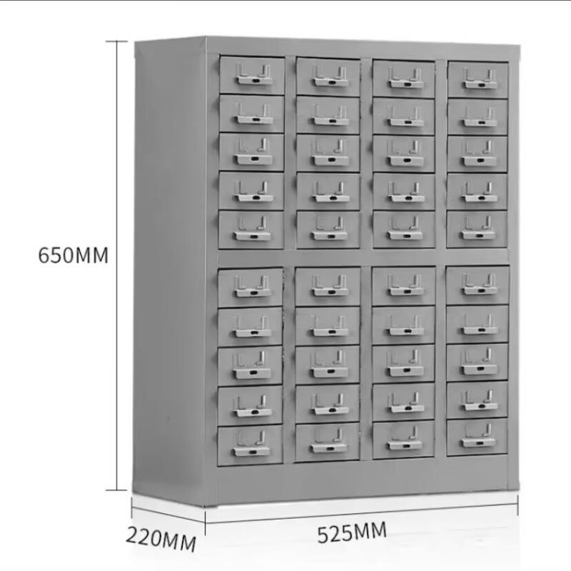 零件柜抽屉式原件柜物料柜电子元器件柜分类柜40抽螺丝柜五金工具