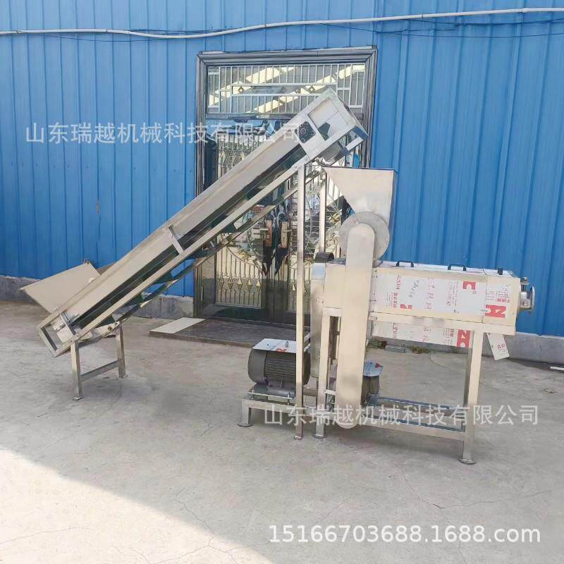 生姜榨汁机工业桑葚榨汁机多功能螺旋榨汁机大型梨榨汁机