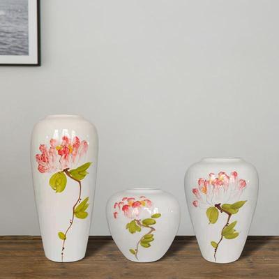 景德镇现代新中式陶瓷花瓶手工瓷器客厅电视柜玄关家居装饰品摆件