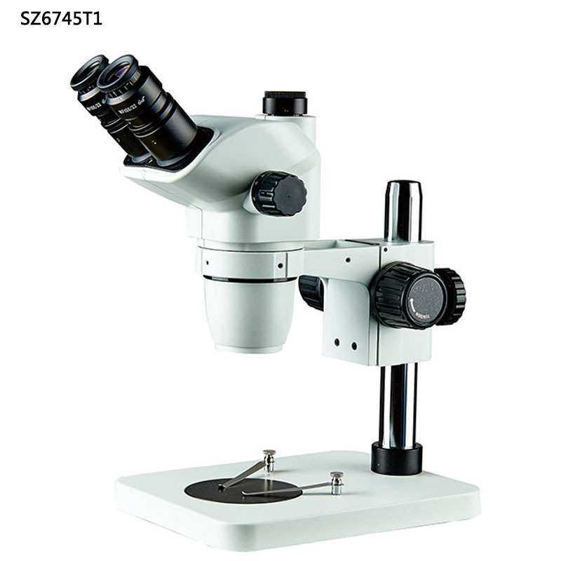 SZ6745T1三目大连变体视显微镜物镜0.67-4.5X连续变倍6.7-45倍率