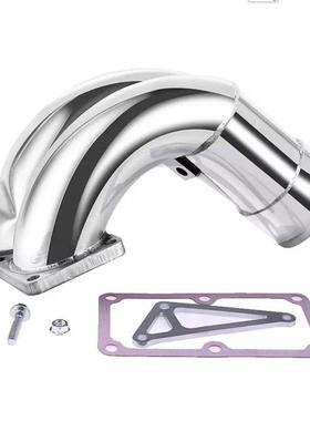 3.5英寸进气弯管适用于07.5-18道奇6.7康明斯涡轮增压柴油机不锈