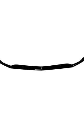 适用于奔驰C63AMG前唇真C63改Edition1一体式亮黑前唇小包围套件