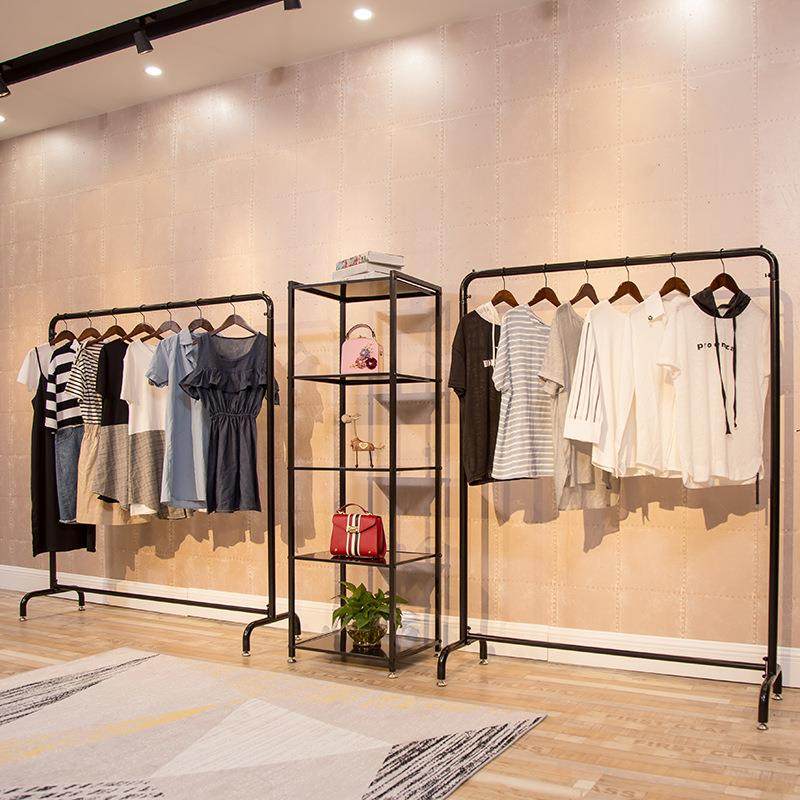 厂家直销服装架衣服展示架陈列架落地式女装店衣架服装店货架架子