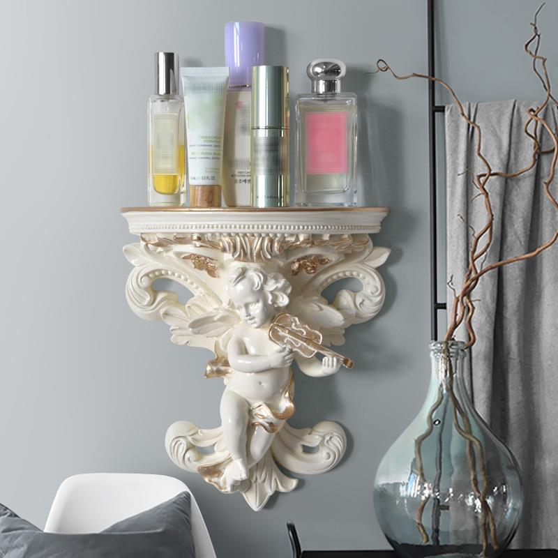 跨境立体天使壁挂墙面装饰客厅墙上挂件家居装饰品置物架壁饰