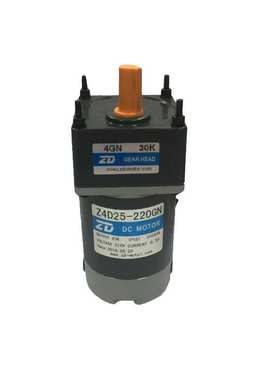 中大24V 90V 48V 36V 220V 25W直流减速马达锯骨机食品机械专用