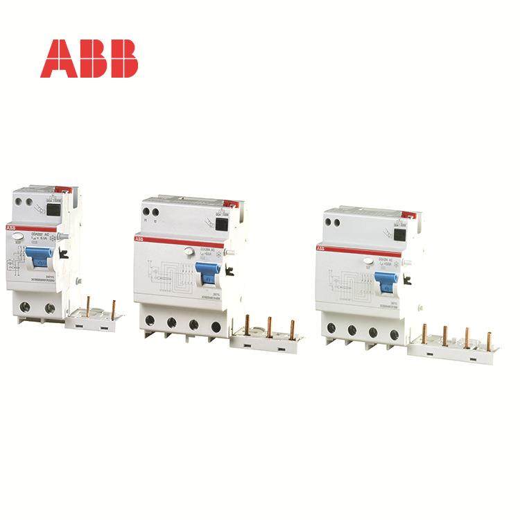 ABB漏电模块DDA200系列63A2P双极电磁式DDA202 A-63/0.03 AP-R