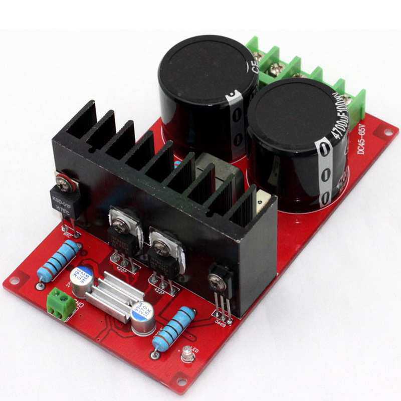 IRS2092单声道功放板（直流供电）350W直流大功率家用功放板