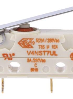 思博 V4NST7Y1UL 单刀双掷带杠杆 微动开关微型