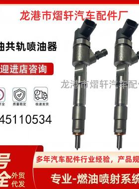 0445110534共轨喷油器电喷喷油嘴0445110534适用于东风朝柴