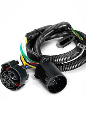 接USCAR 7-4针拖车线带反向线43英寸 兼容05-23 Tacoma LED尾门灯