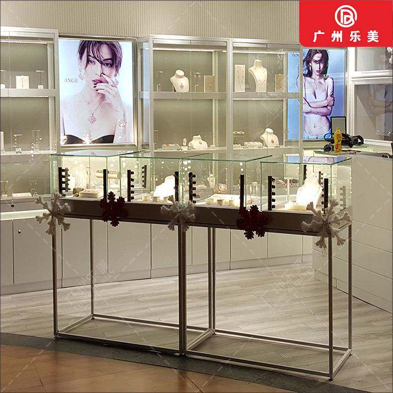 专业定制商场高端饰品展柜珠宝展示柜整店输出设计首饰精品柜