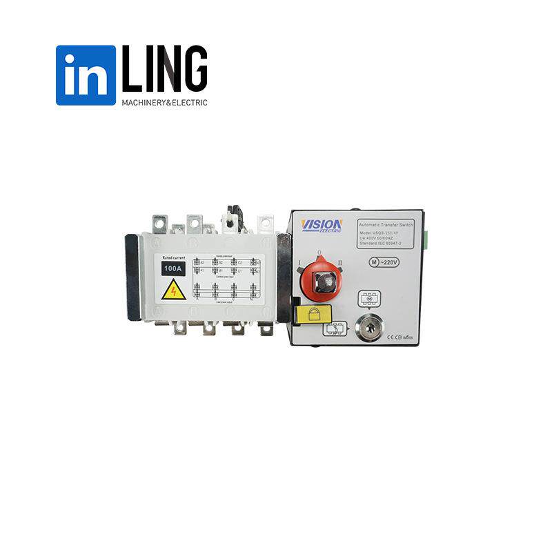 VSQ3-250A4P智能双电源自动转换开关负载切换开关ATS400A