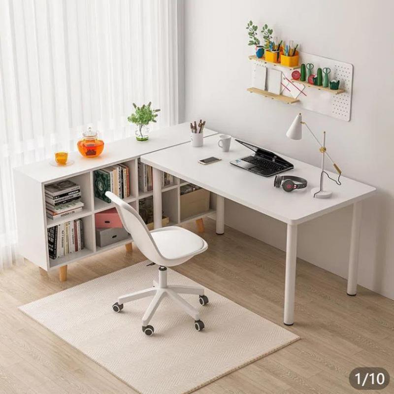 简约书柜书架落地置物架矮柜子家用卧室自由组合格子柜客厅储奥跃