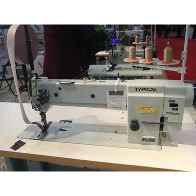 标准缝纫机双针20608HL18篷布胶垫拼接加长加高直驱自动剪线包边