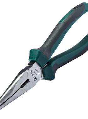 【折扣价】70102A尖嘴钳有牙尖咀钳长嘴钳子电工钳8英寸可剪钢丝