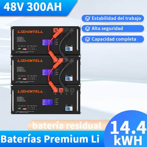 48V 300Ah Solución de almacenamiento Rack 51.2V 200Ah