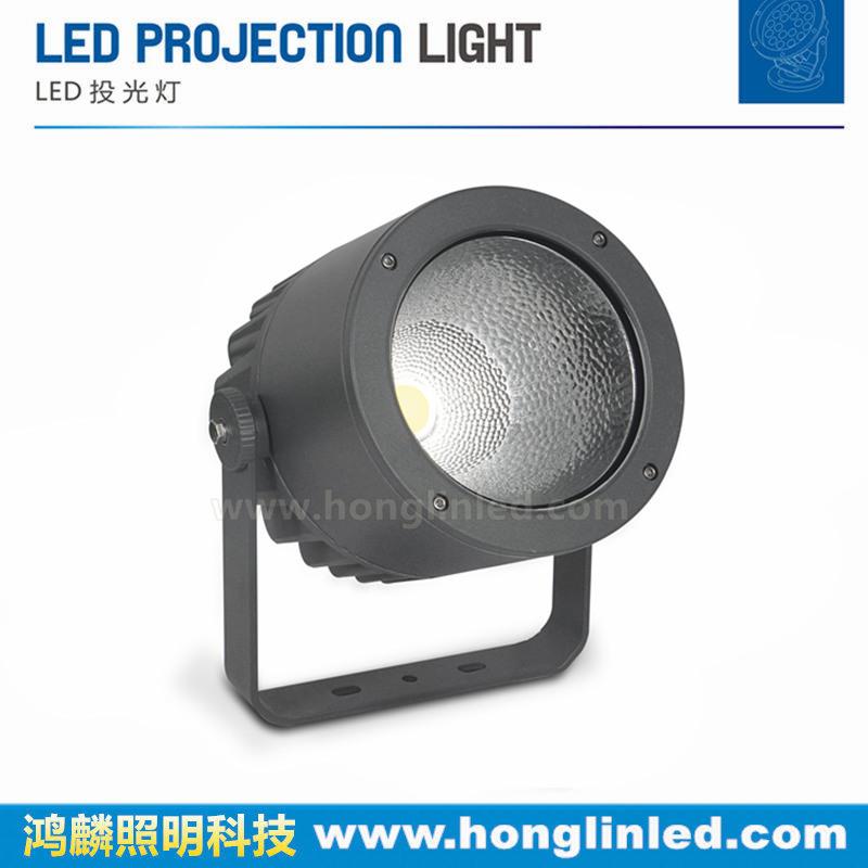 厂家直销led户外亮化LEDCOB50W投射灯防水户外桥梁园林投光灯