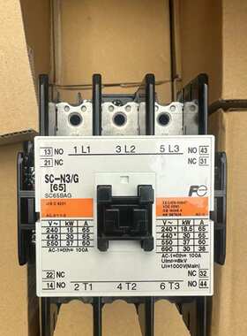 富士直流接触器 SC-N2/G DC24V DC48V DC110V DC220V SC-N2S/G