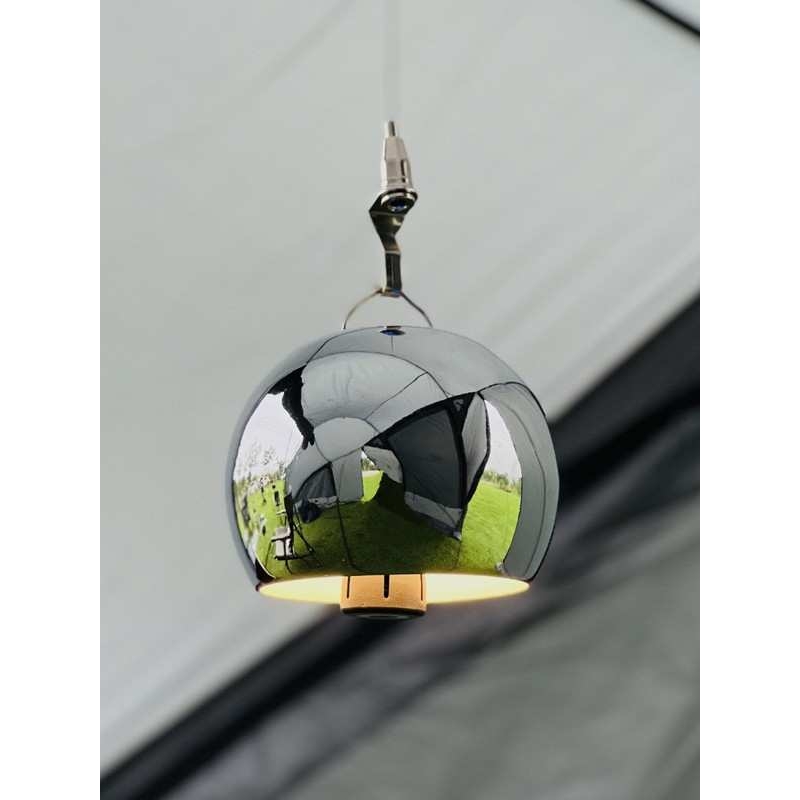 球形灯罩镜面帐篷吊灯艺术铝合金球形吊灯explore38通用