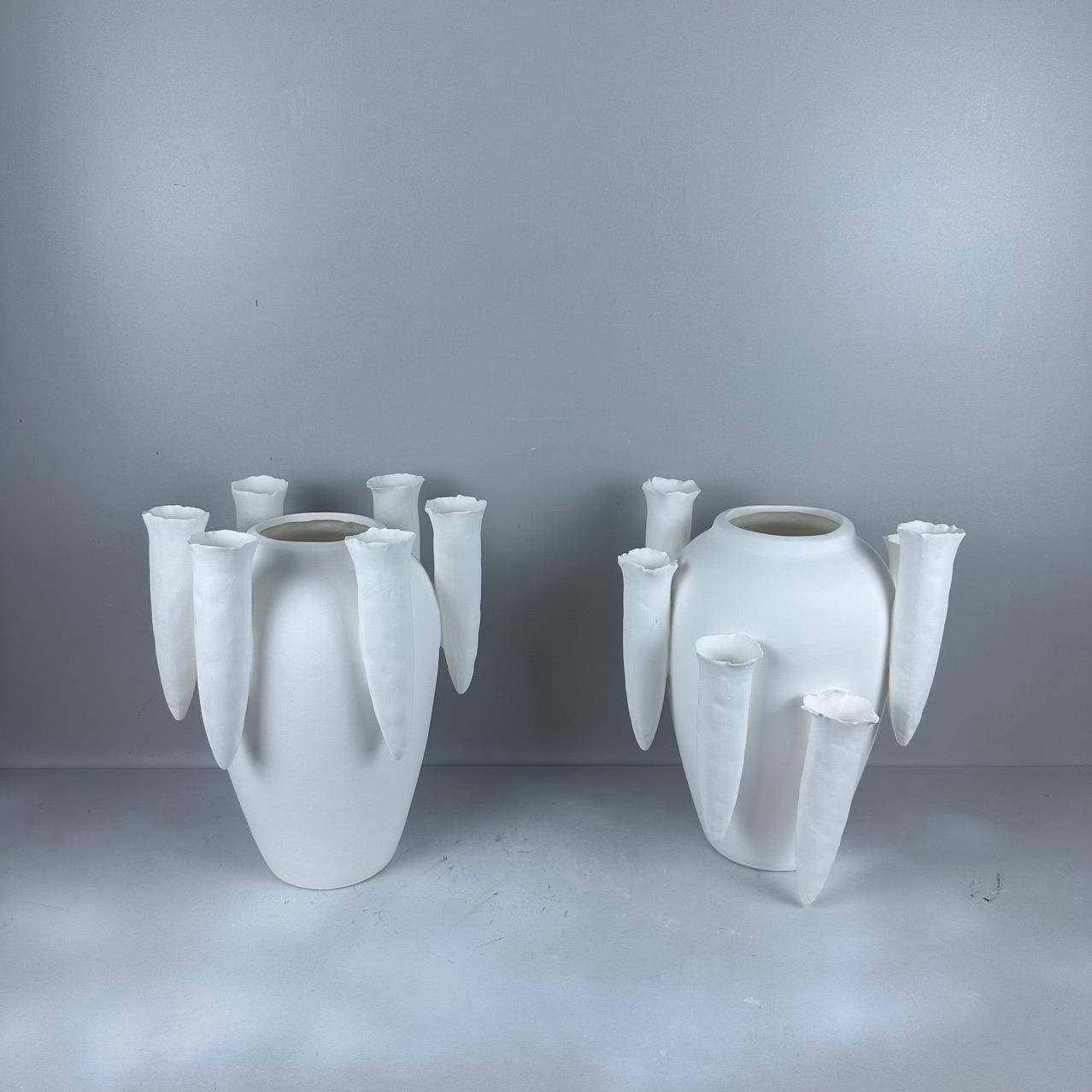 瑞典By On Globe立体珠珠花瓶 北欧家用陶瓷花器插花卧室台面摆件