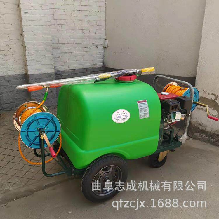 300升汽油手推洗车机 高压气雾降温除尘洒水机农用植保除虫喷雾器