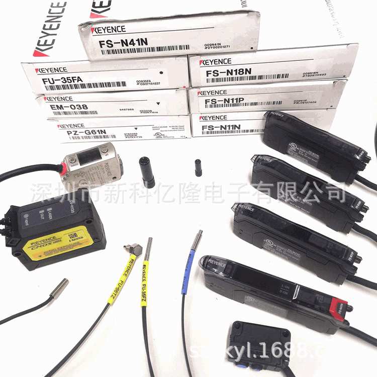KEYENCE基恩士 PZ-G41B 光电传感器 螺母型 M12反射型 NPN