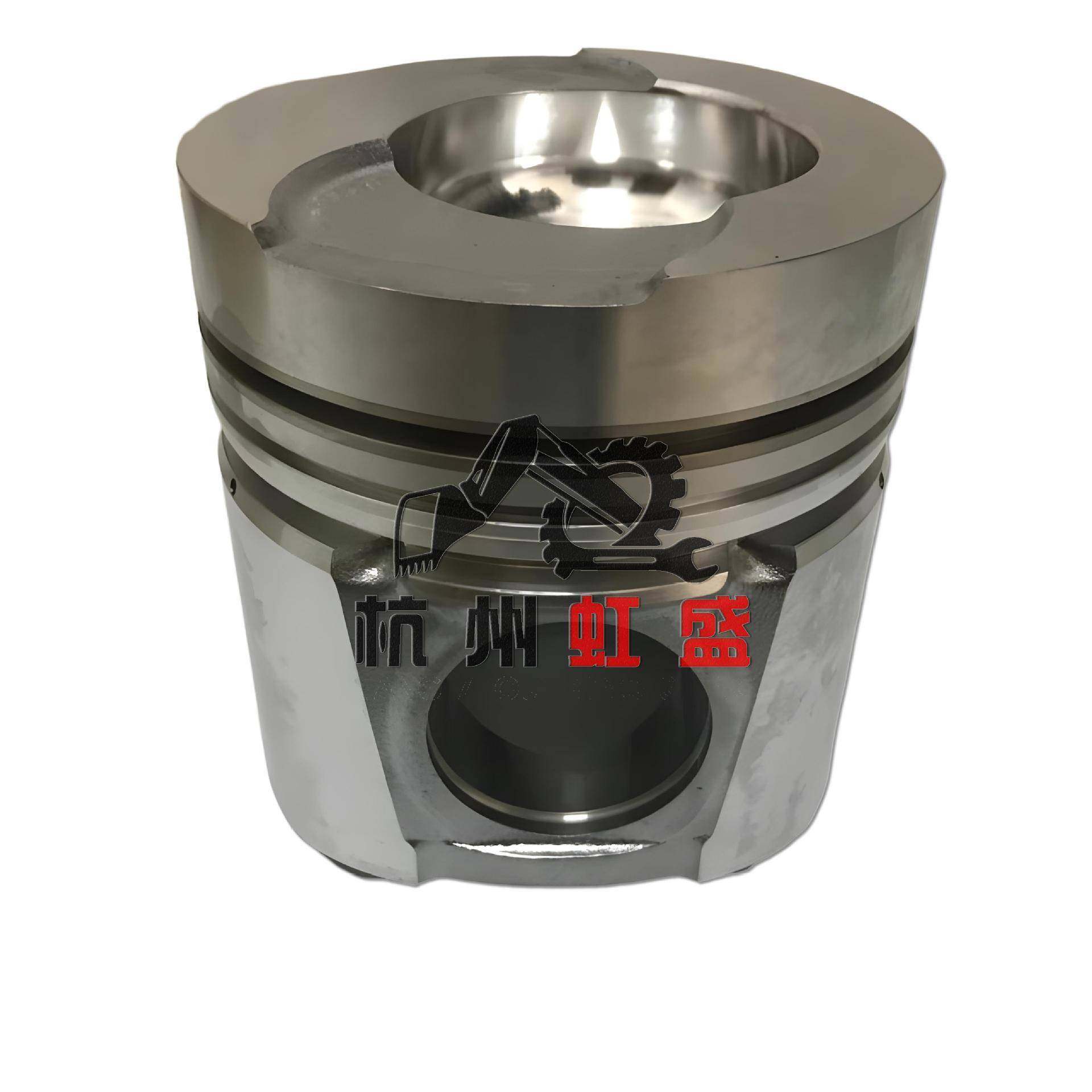 适用小松PC200-1/2/3 PC220-1/2挖掘机活塞小松S6D105发动机活塞