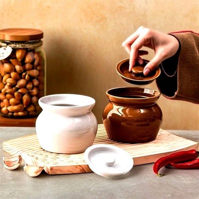 瓦罐汤盅带盖炖盅一人份汤碗家用2025新款陶瓷炖罐鸡蛋羹蒸碗小号