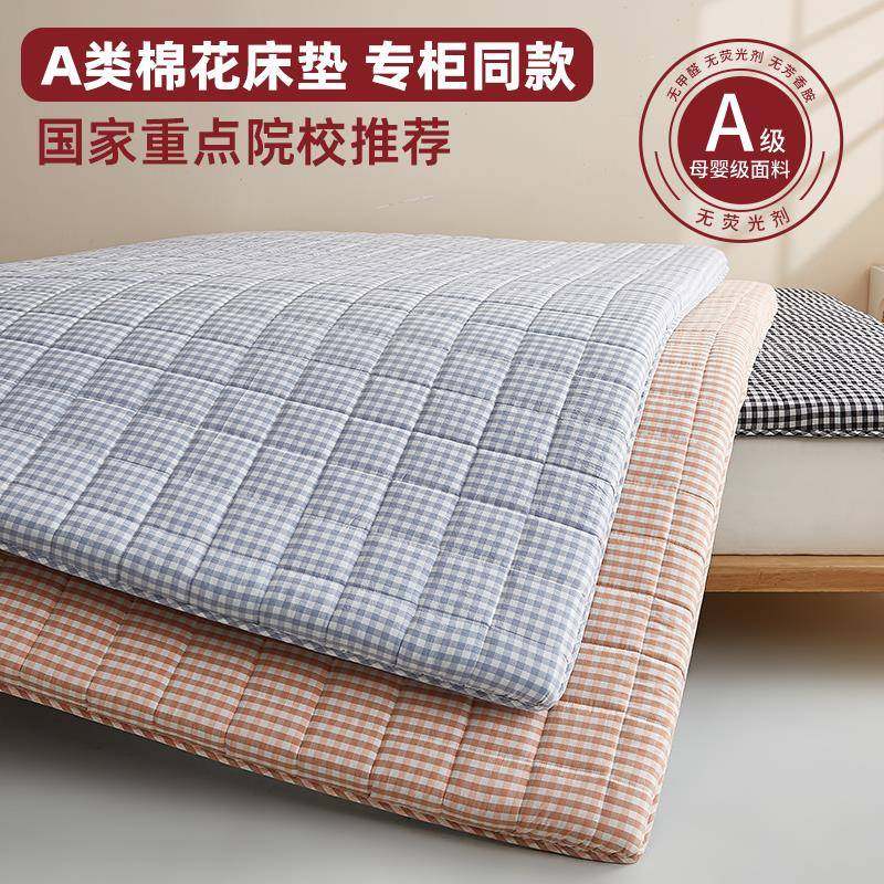A类棉花床垫褥子薄学生宿舍单人上下铺软垫家用铺底榻榻米防滑垫,鲜花速递/花卉仿真/绿植园艺,割草机/草坪机,淘宝优惠券,粉丝福利购,淘宝优惠卷