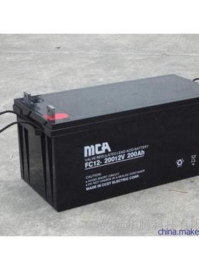 锐牌蓄电池FC1220012V200AH蓄电池太阳能板发电电瓶储能电池
