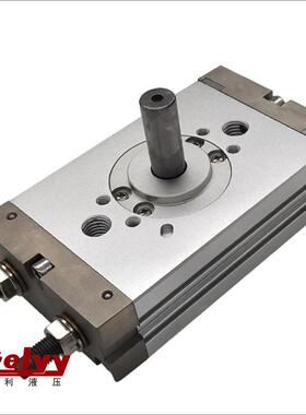 薄型齿轮齿条角度CRQ2BS/W10/15/20/30/40-90°180°摆动旋转缸