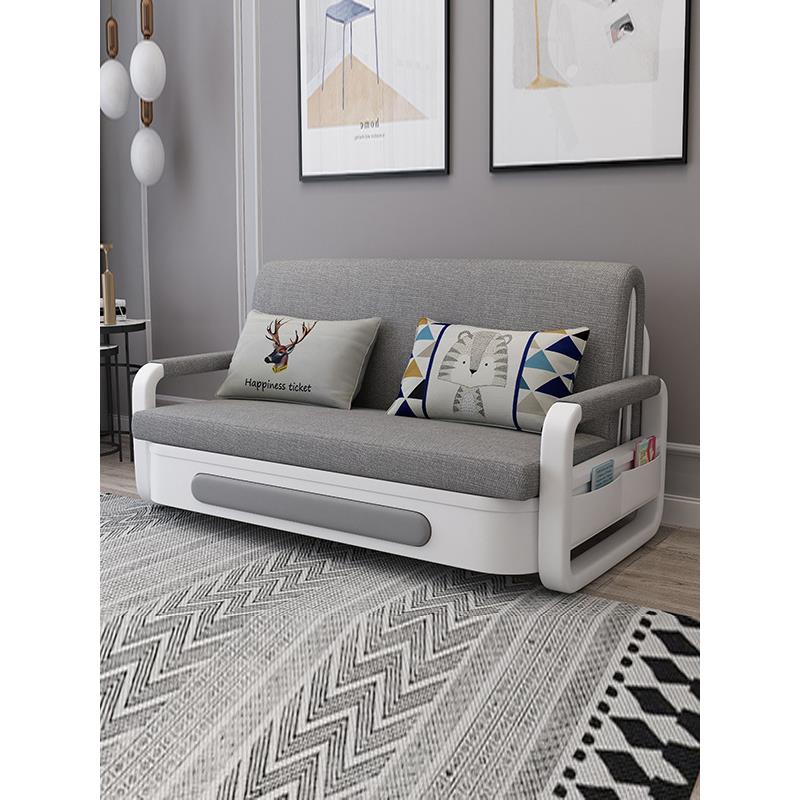 折叠床1米5可收缩折叠床双人出租屋小户型双人床可拆收的双人床