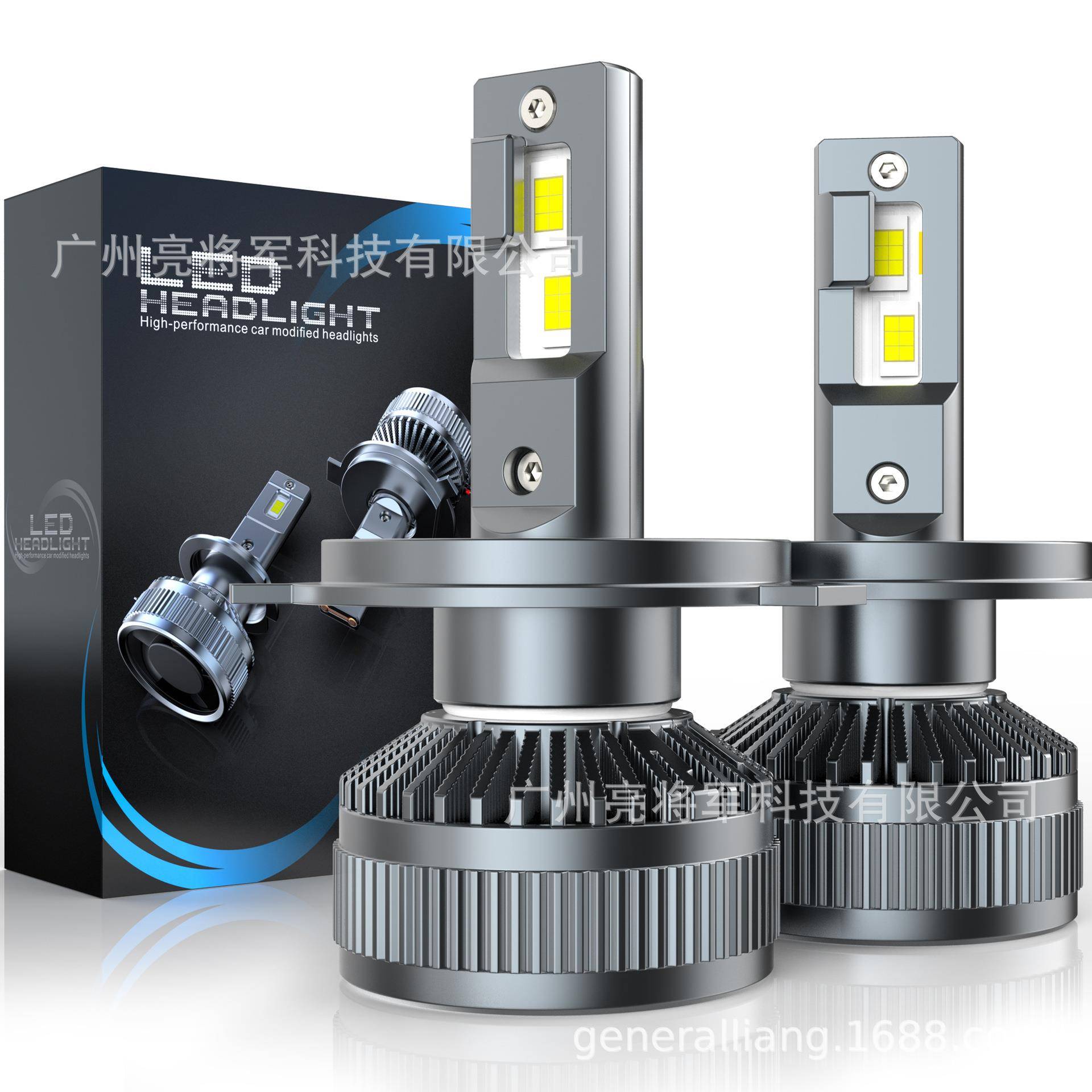 V28LED汽车大灯led24V大货车H7H11H4LED雾灯前车灯改装大功率车灯