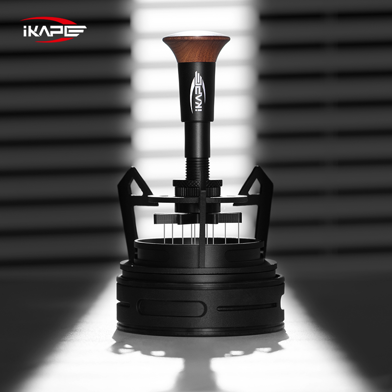 IKAPE咖啡布粉针按压旋转散粉针