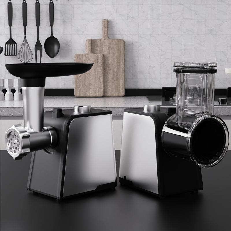 多功能绞肉机全自动不锈钢电动搅碎肉陷灌香肠绞肉机工厂跨境供应