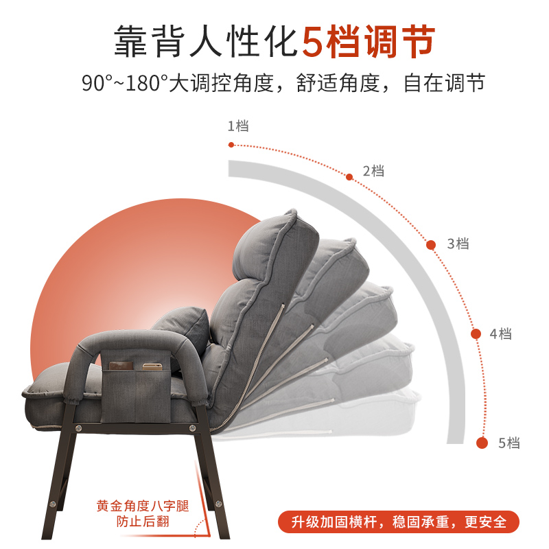 速发电脑椅舒适办公室可躺靠背椅子久坐舒服学习办公椅家用休闲电