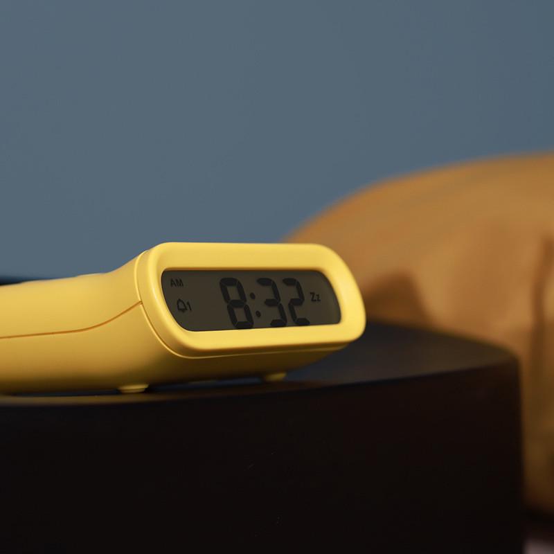 C5小闹钟简约电子静音学生专用计时器智能夜光大音量懒人床头时