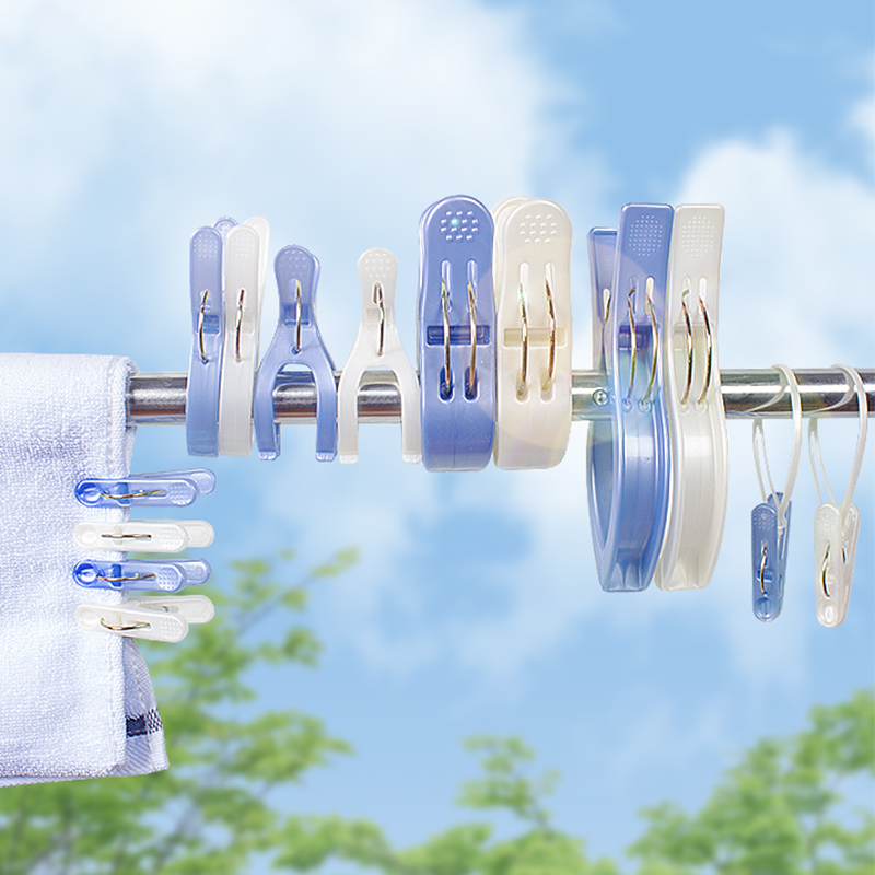 超大号加厚耐晒被子固定器 无痕防风大夹子棉被床单夹强力防滑8只