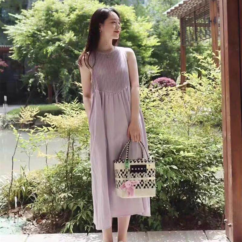 夏季新款黑白熊猫时尚编织手提女