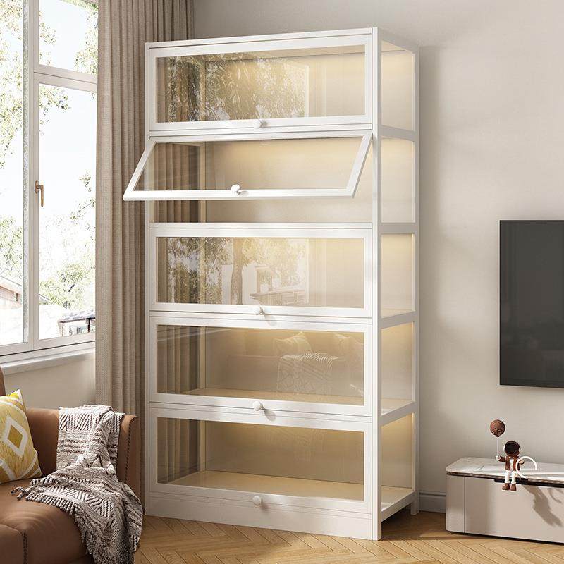 书架落地置物架儿童家用收纳防尘简易书柜带门靠墙客厅储物展示柜,纺织面料/辅料/配套,纺织机械配件,淘宝优惠券,粉丝福利购,淘宝优惠卷