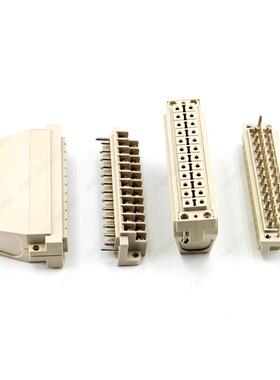 双排冠簧24位8.5mm间距插拔式接线端子排规格型号CG-8.5/24TZ