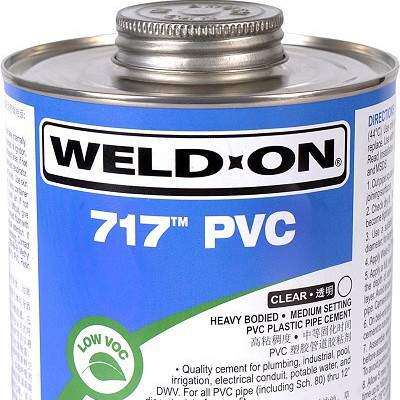 IPS 717 946ML/桶 UPVC胶水粘结剂 胶粘剂 WELD-ON PVC进口胶水