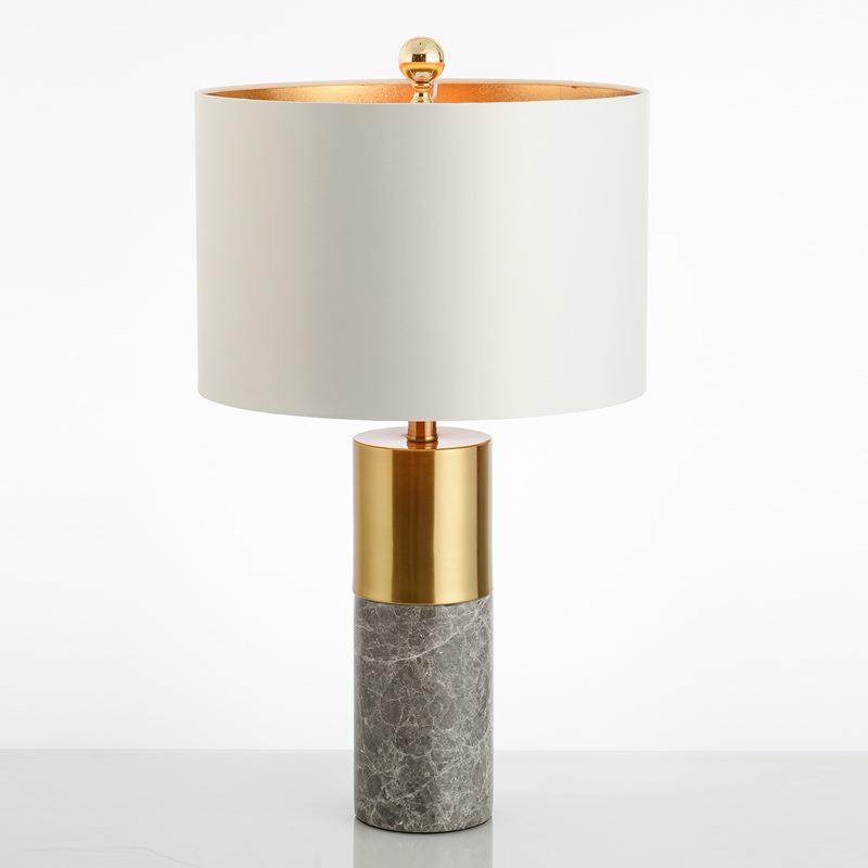 高端轻奢灰色大理石台灯个性创意床头灯复古卧室现代装饰氛围台灯,纺织面料/辅料/配套,纺织机械配件,淘宝优惠券,粉丝福利购,淘宝优惠卷