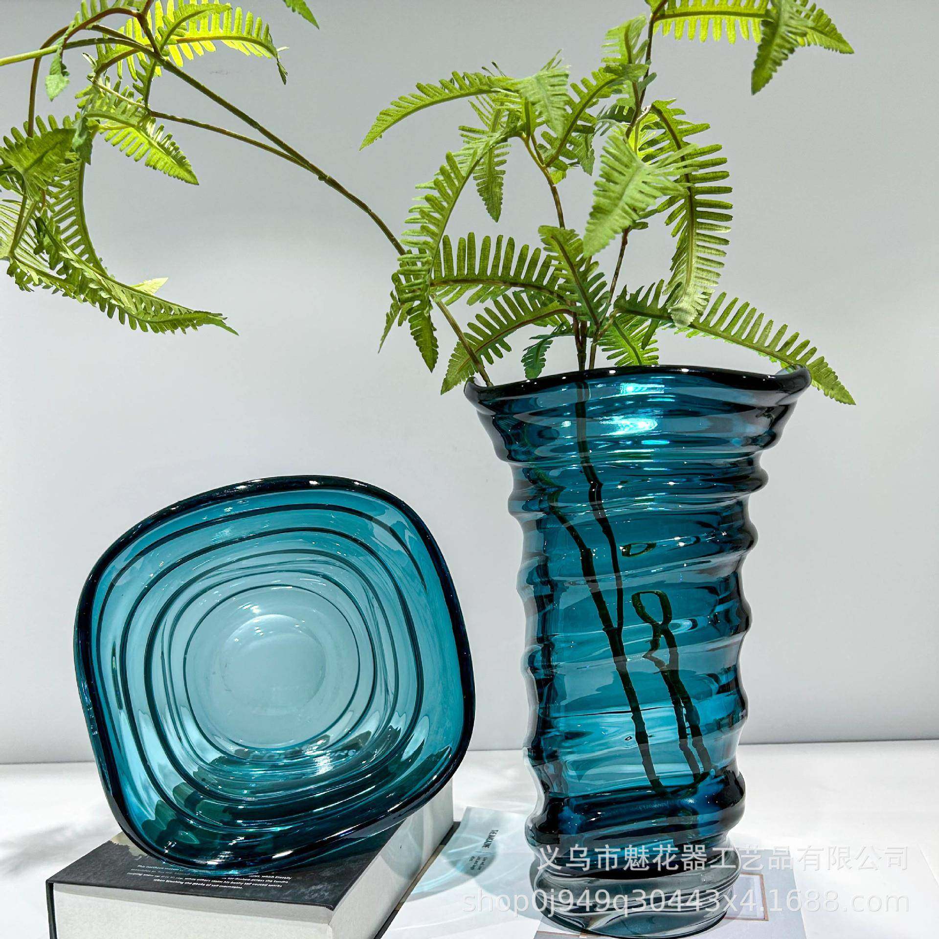 简约厚重花瓶摆件家居客厅水培插花花器样板间艺术软装琉璃花瓶,机械设备,其他机械设备,淘宝优惠券,粉丝福利购,淘宝优惠卷